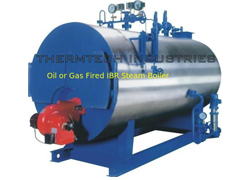 Oil or Gas Fired IBR Steam Boiler