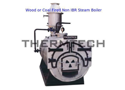 Wood or Coal Fired Non IBR Steam Boiler